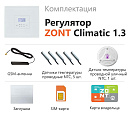 ZONT Climatic 1.3 Погодозависимый автоматический GSM / Wi-Fi регулятор (1 ГВС + 3 прямых/смесительных) с доставкой в Иркутск